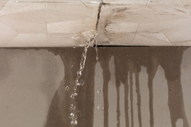 Professional Flood Damage Cleanup technician working in High Bridge, NJ